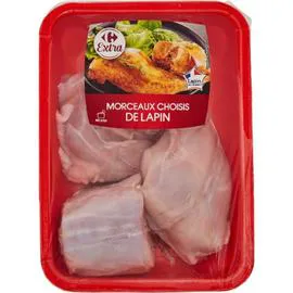 CARREFOUR EXTRA Demi lapin 600g