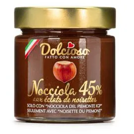 Pâte à tartiner - Aux éclats de noisettes (200g)