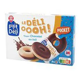 Donut nappé chocolat (180g)