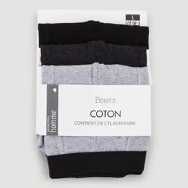MONOPRIX Lot de 3 Boxers Multicolore Taille S l'unité