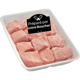 Viande de Veau: Blanquette *** sans os à mijoter (1kg)