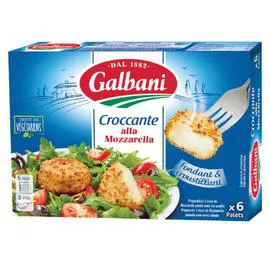 GALBANI Palets Croustillants à La Mozzarella 150g