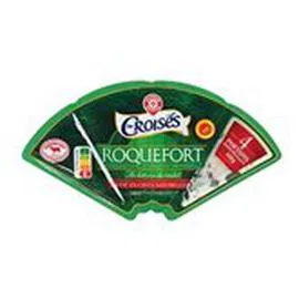 MARQUE REPÈRE, LES CROISÉS Roquefort AOP en portions 4x25g