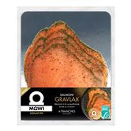 Saumon Gravlax Mariné à la Scandinave (120g)