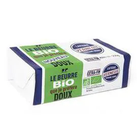 Beurre doux extra fin bio (250g)