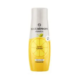 Concentré Saveur Citron sans Sucres 440mL SODASTREAM (l'unité)