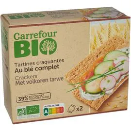 Tartines au blé complet (150g)