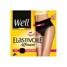 Collant femme noir transparent T3 Elastivoile (l'unité)