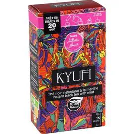 Thé noir instantané menthe (15x7,5g)