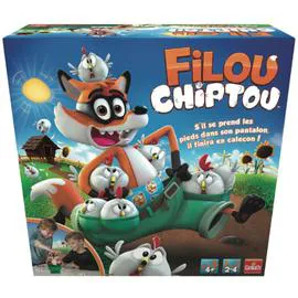 Filou Chiptou (2 à 4 joueurs) Jeu de société - Dès 4 ans (l'unité)