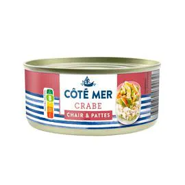 Chair et pattes de crabe (105g)