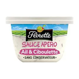 Sauce apéro ail et ciboulette (175g)