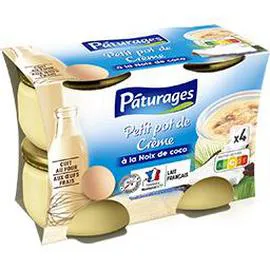 Petit pot de crème à la noix de coco (400g)