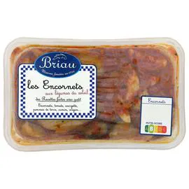 Encornet farçi aux légumes (600g)