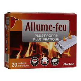 Allume-feu en sachets individuels (x20)