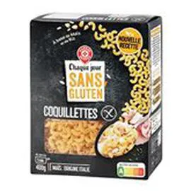 MARQUE REPÈRE, CHAQUE JOUR SANS GLUTEN Coquillettes 400g