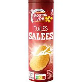 BOUTON D'OR Tuiles salées 170g