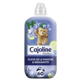 CAJOLINE Adoucissant Fleur De La Passion & Bergamote Créations 1,38l