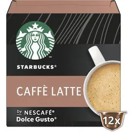 Café capsules Compatible Caffe Latte By Nescafé (12x10,1g)