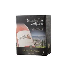 Vin rosé AOC Ventoux demoiselle Coiffées (3l)