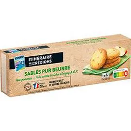 Sablés pur beurre aux pommes (150g)