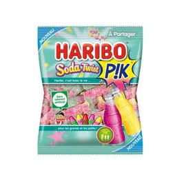 Bonbons soda twist pik (190g)