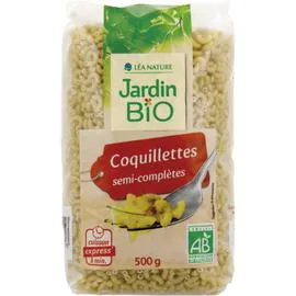 LÉA NATURE, JARDIN BIO ÉTIC Pâtes coquillettes Bio 500g