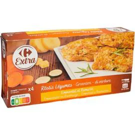 Röstis légumes emmental et romarin (400g)