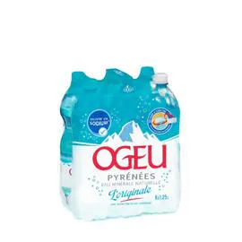 Eau gazeuse minérale naturelle (6x1,25l)