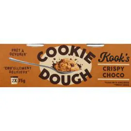Cookie dough crispy choco (2x75g)