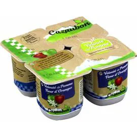 Compote pomme fleur d'oranger (4x125g)