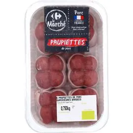Paupiettes de porc (6x125g)