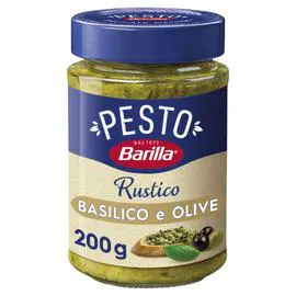 BARILLA Pesto basilico et olives 200g