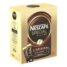 NESCAFÉ Café Soluble Spécial Filtre L'original Sticks 140g