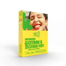 SMART GOOD THINGS Poudre instantanée boisson au thé citron citron vert légérement pétillante 36g