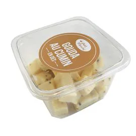PETIT MARCHÉ Fromage Gouda en dés au cumin 120g