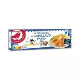 Bâtonnets de cabillaud panés (450g)