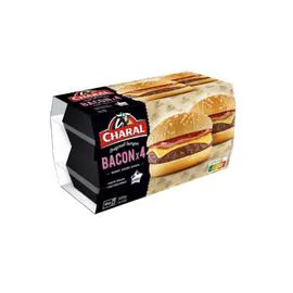 Burgers au bacon (620g)