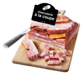 Poitrine de porc fumée (100g)