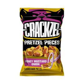 CRACKZEL Crackzel Pretzel Miel Moutarde Oignon 85g
