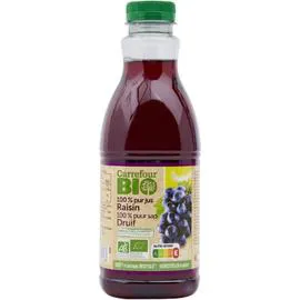 Jus de raisin bio 100% pur jus (90cl)