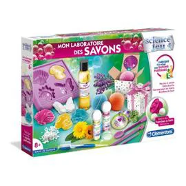 Coffret mon laboratoire des savons (l'unité)