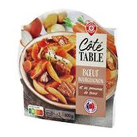 MARQUE REPÈRE, CÔTÉ TABLE Boeuf Bourguignon 300g
