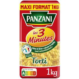 PANZANI Pâtes les 3 minutes torti 1kg
