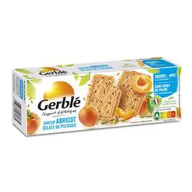 GERBLÉ Biscuits pistache & abricot 160g