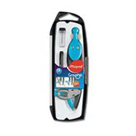 Coffret Compas grafic Bleu - 3p - Interchangeable (l'unité)