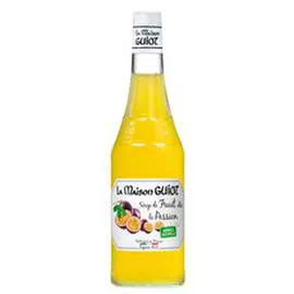 Sirop fruits de la passion bouteille verre (70cl)