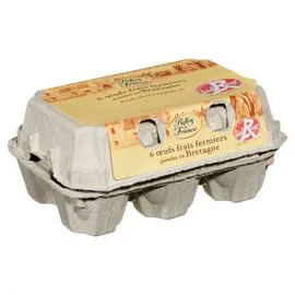 Oeufs de Plein Air Label Rouge (x6)