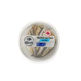 Filet d'anchois MSC nature (105g)