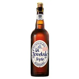 Bière blond circus triple (75cl)